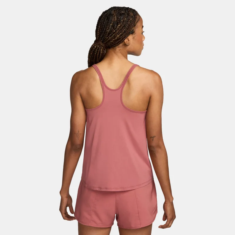 Nike Pink Women's One Classic Dri-FIT Strappy Tank Top for Women | Best Price UAE